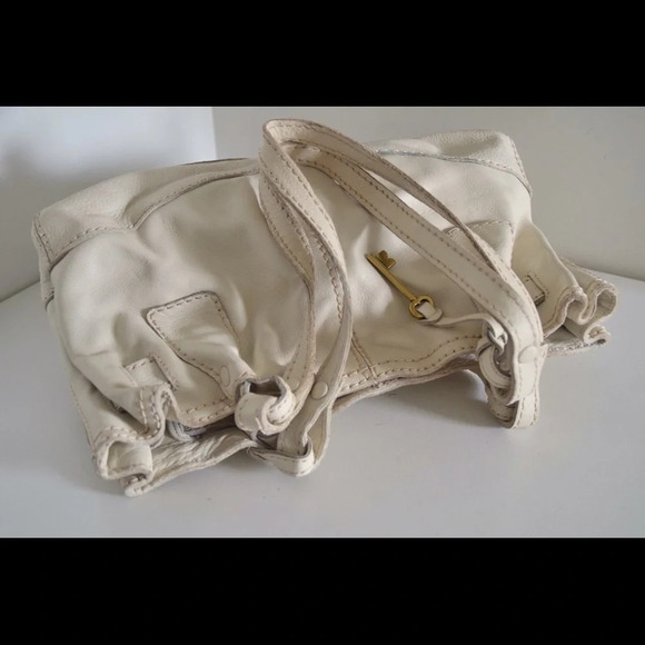 Fossil leather tote bag - Picture 7 of 8